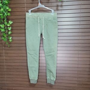 VIP Olive Green Drawstring Joggers Women's Size 5/6
